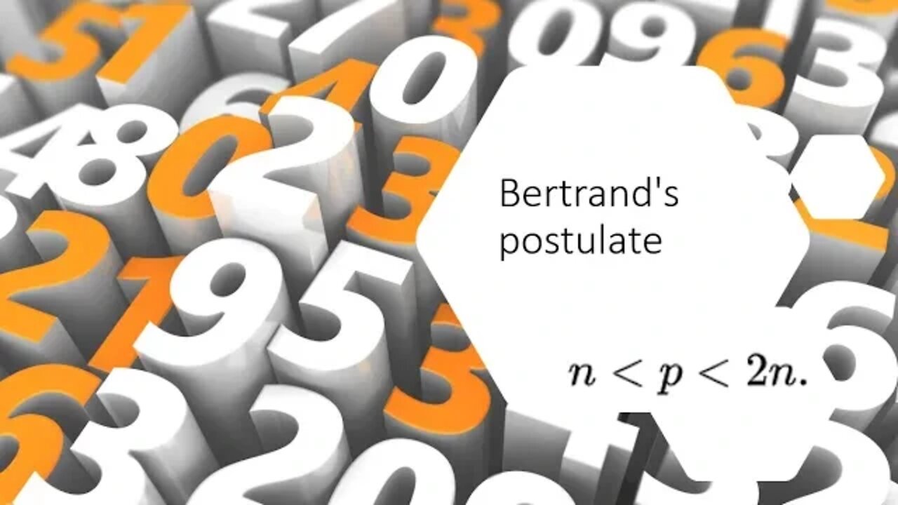 Bertrand's postulate Proof