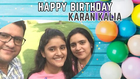 Warmest wishes for a very happy birthday, Karan kalia Ji