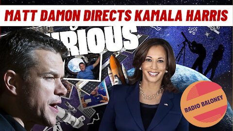 MATT DAMON DIRECTS KAMALA HARRIS IN GET CURIOUS