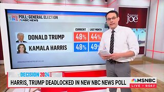 LET'S GOOOOO! MSNBC's Steve Kornacki Breaking Down Kamala Harris' Decline In Popularity Is GLORIOUS