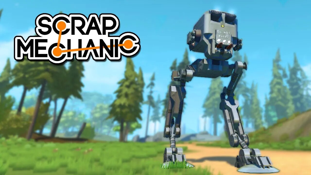 SCRAP MECHANIC - O CARRINHO TUNADO E O MODO CRIATIVO