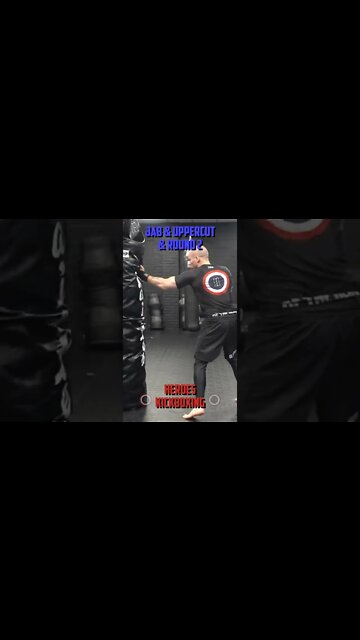 Heroes Training Center | Kickboxing & MMA "How To Double Up" Jab & Uppercut & Round 2 | #Shorts