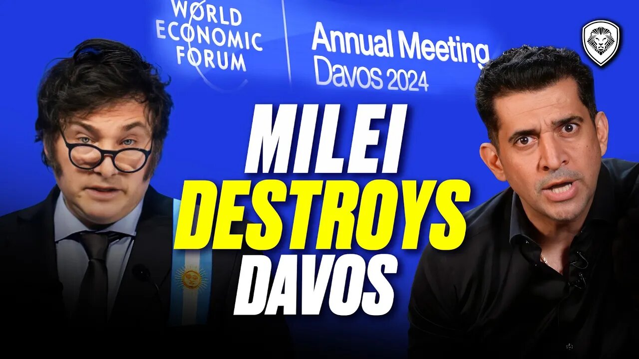 PBD reacts to Javier Milei's Epic Speech at the World Economic Forum's Davos Event