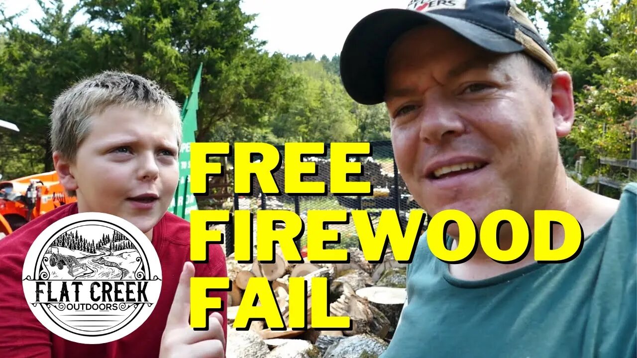 Free Firewood Fail. This Load Cost Me A Lot