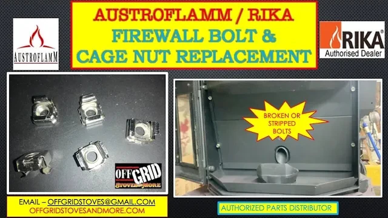 AUSTROFLAMM CAGE NUT REPLACEMENT VIDEO