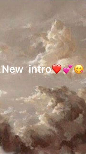 My new intro home you like it