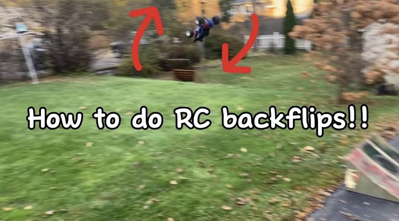 How To Do an RC Backflip, And a New RC Craze Hits Central New York!!!