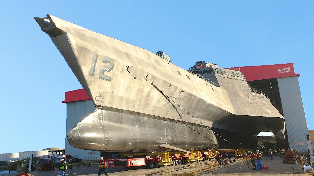 The US is Testing its Latest $1 Billion Stealth Ship