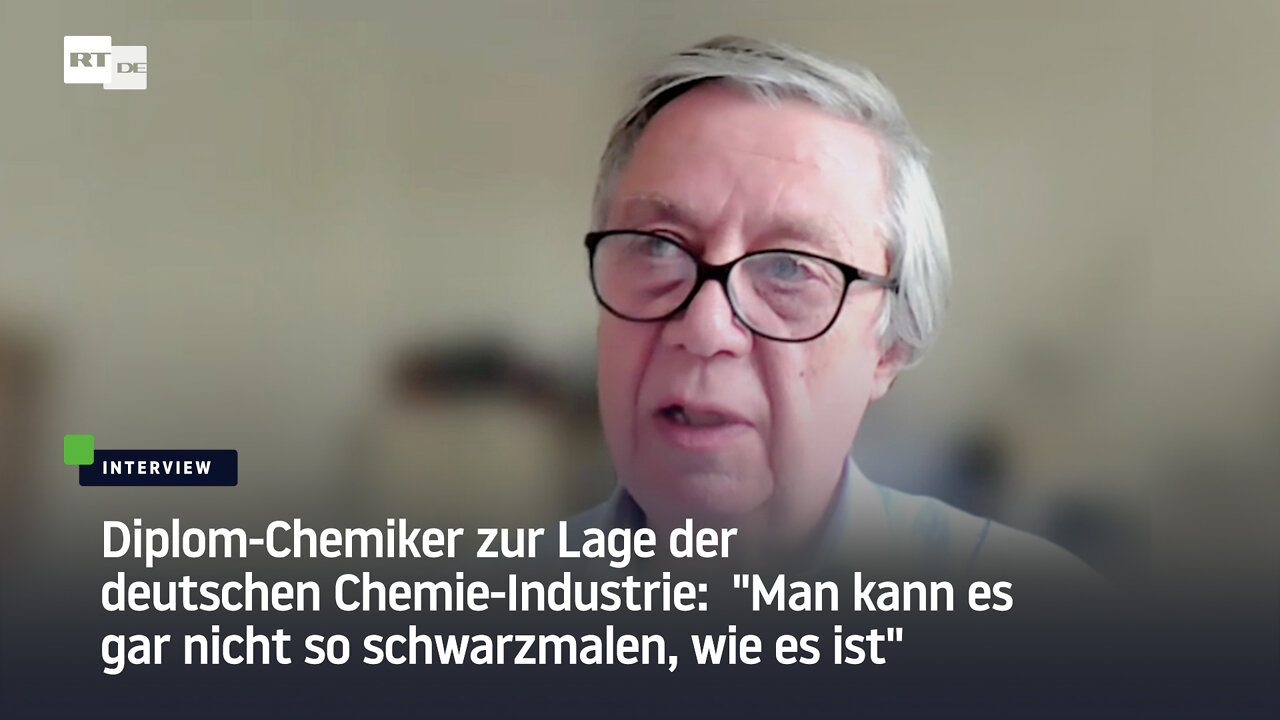 Diplom-Chemiker über Chemie-Industrie-Lage: "Man kann es gar nicht so schwarzmalen, wie es ist"