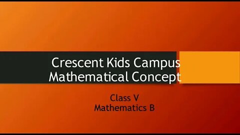 Maths B Class 5th Lesson 2