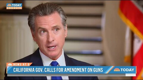 Gov Newsom Wants To Enshrine Gun Control In The Constitution