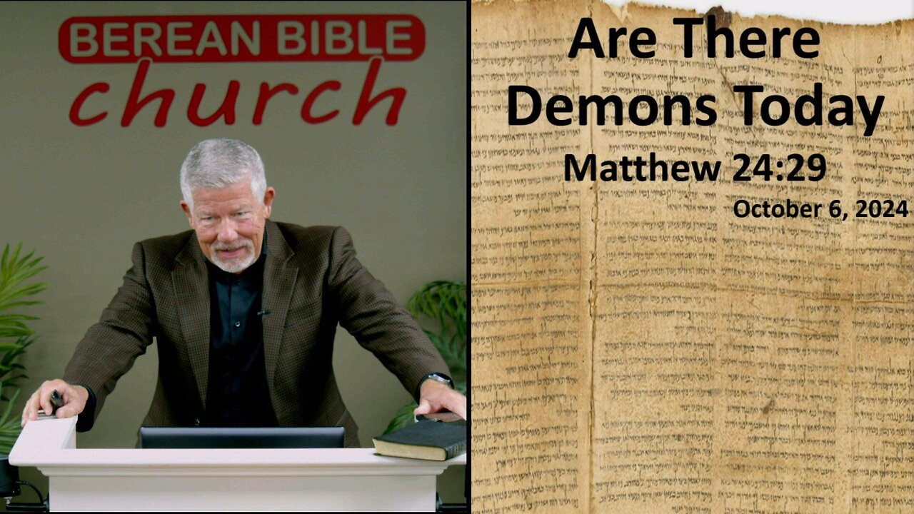 Are There Demons Today? (Matthew 24:29)