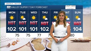 23ABC Weather for Monday, July 25, 2022