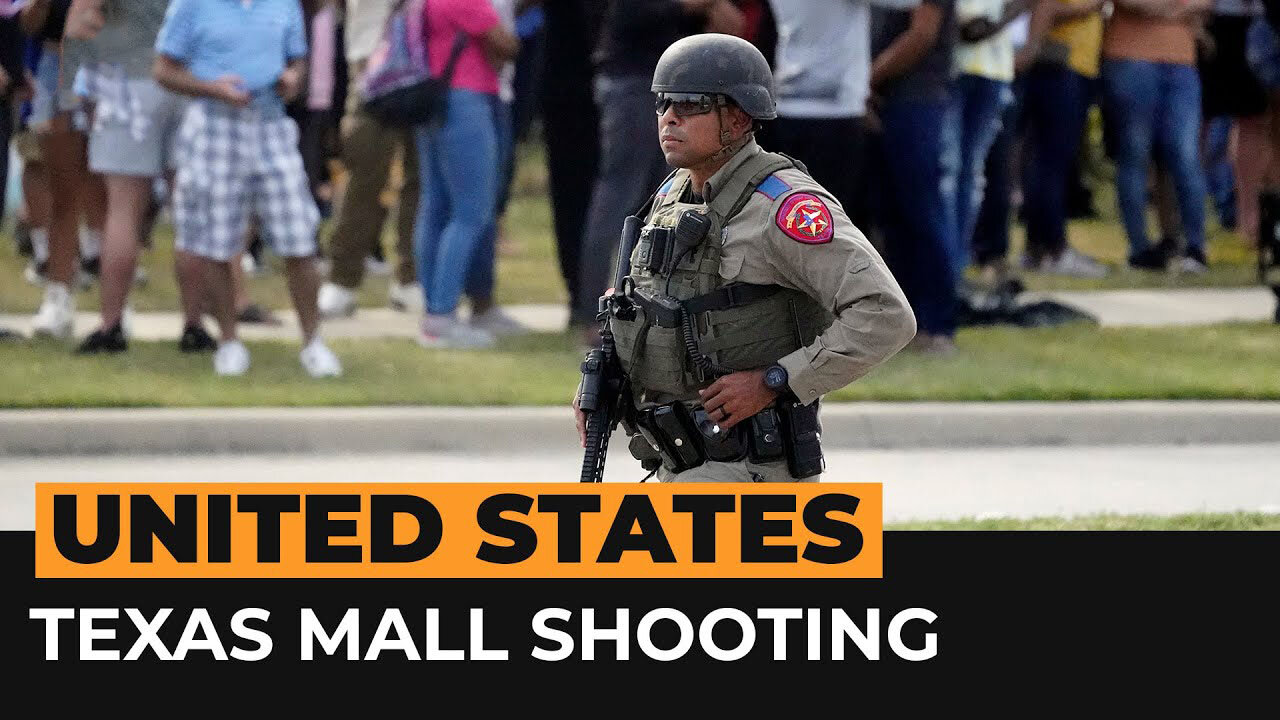 Texas mall mass shooting caught on camera | Newsfeed