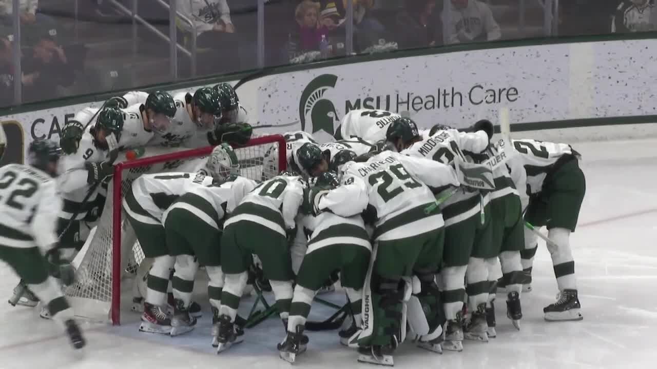 One-on-one with Michigan State hockey coach Adam Nightingale