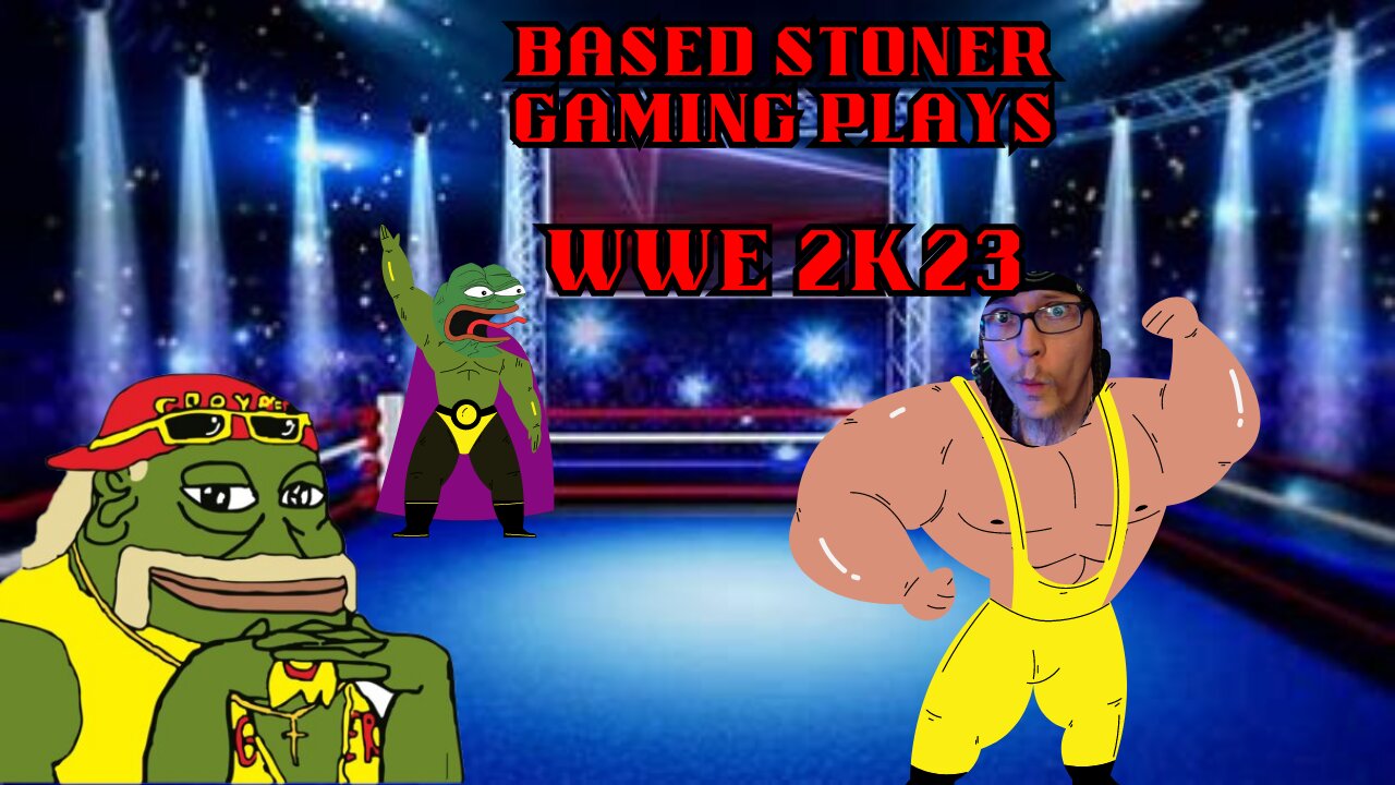 based stoner gaming plays WWE 2k23 | Stoney Mike aka The Lock lol |