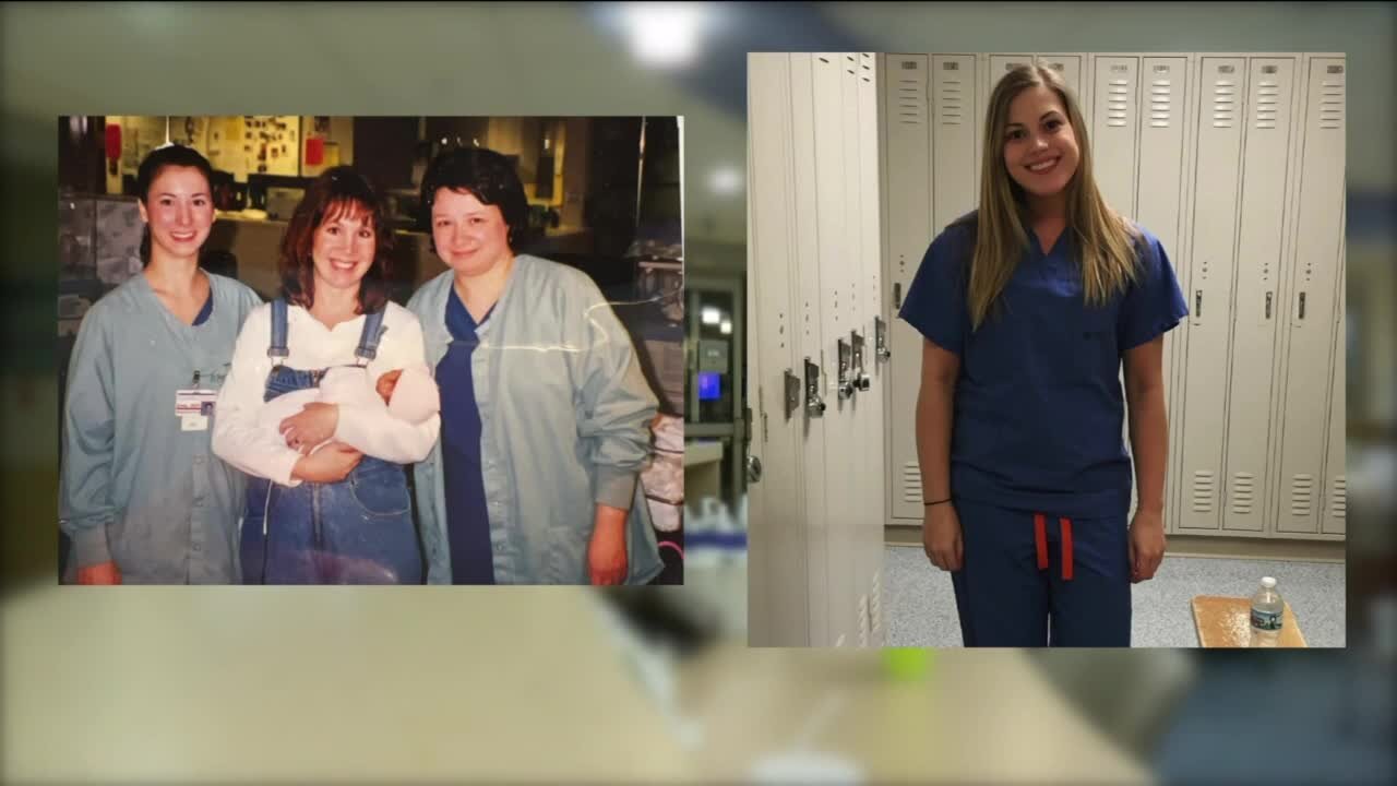 Full circle: NICU nurse working in the same unit that saved her