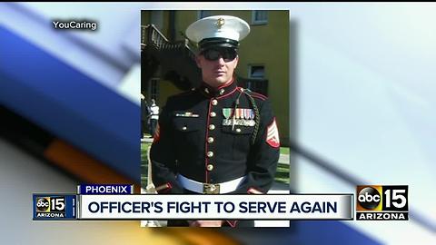 Fundraiser held in honor of Phoenix officer injured in crash