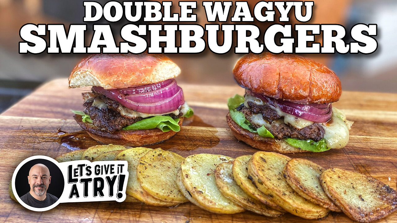 Double Wagyu Smash Burgers with Todd | Blackstone Griddles