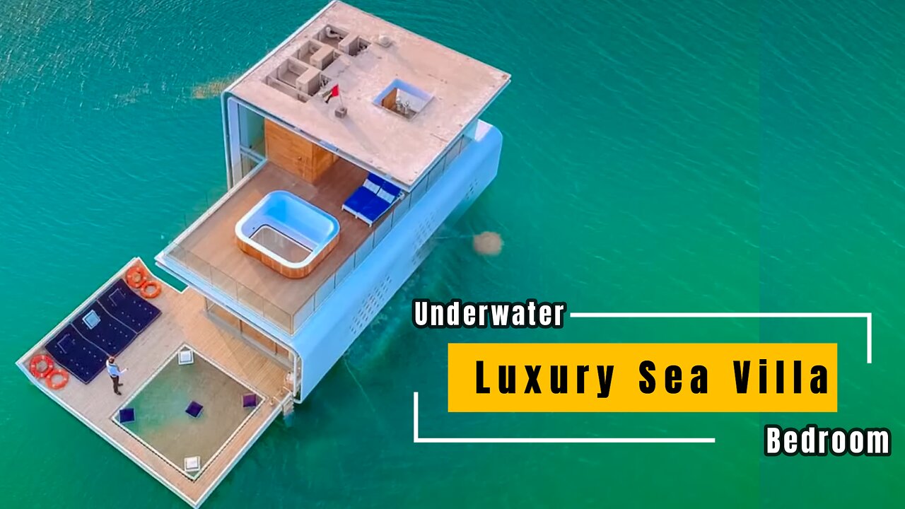 This Luxury Sea Villa has an Underwater Bedroom!