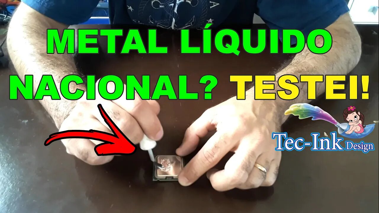 ADEUS SHOPEE E ALIEXPRESS ! Testei 1 Metal Líquido De Fabricação Nacional Vendido No MercadoLivre