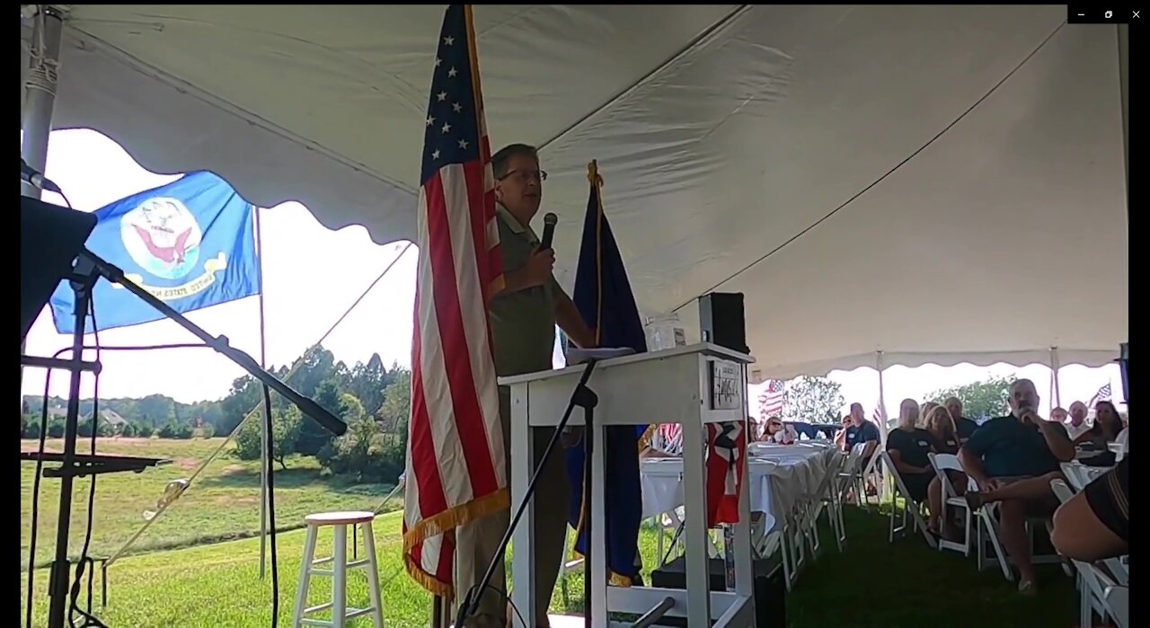Manistee Co. GOP, MI Freedom Event - Matthew DePerno