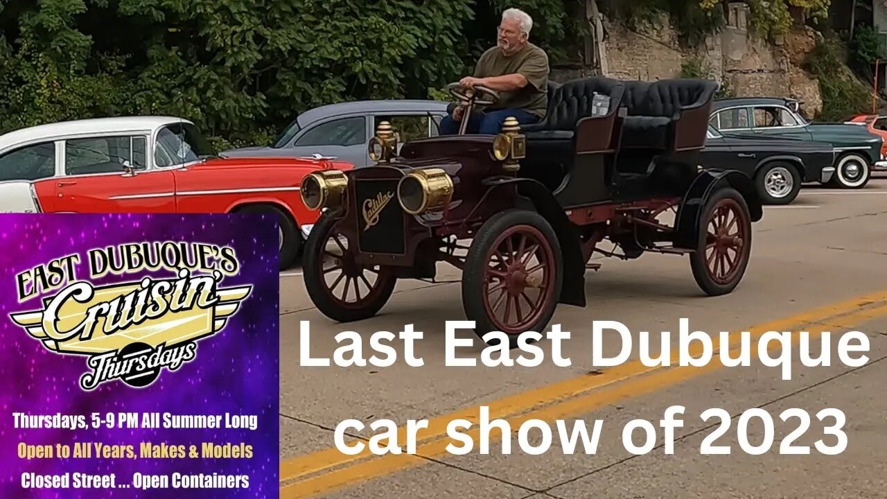 The last East Dubuque car show of 2023 brought out some cool cars! #carshow