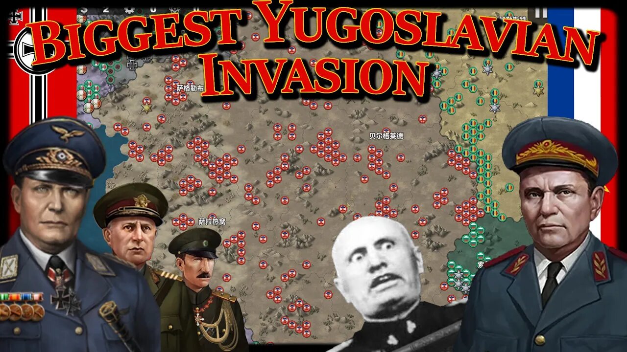 Biggest Yugoslavian Invasion! Balkans War But MASSIVE!