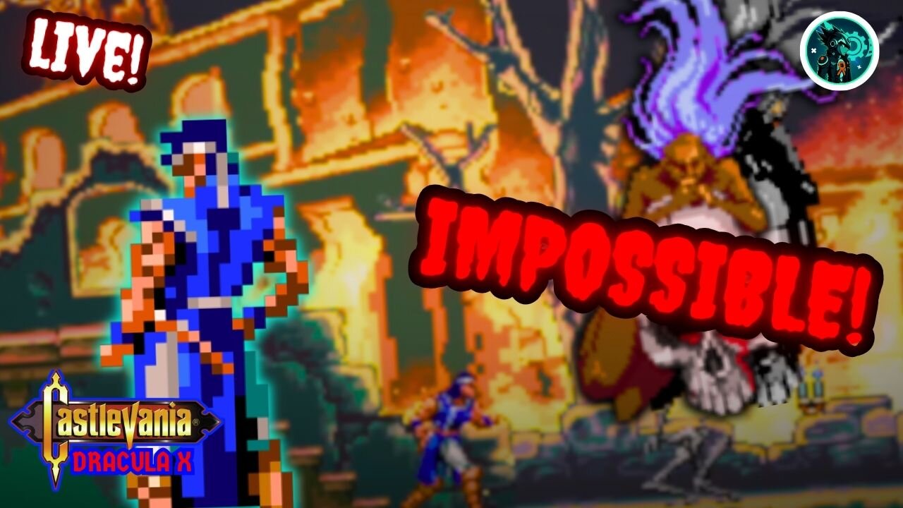 THE MOST IMPOSSIBLE HALLOWEEN GAME EVER! - Castlevania Dracula X Live Redux #castlevaniagames