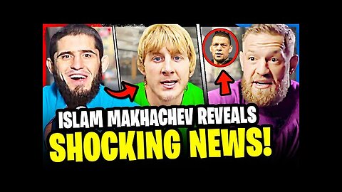 BREAKING! Islam Makhachev REVEALS SHOCKING NEWS, Paddy Pimblett injury UPDATE, Conor McGregor