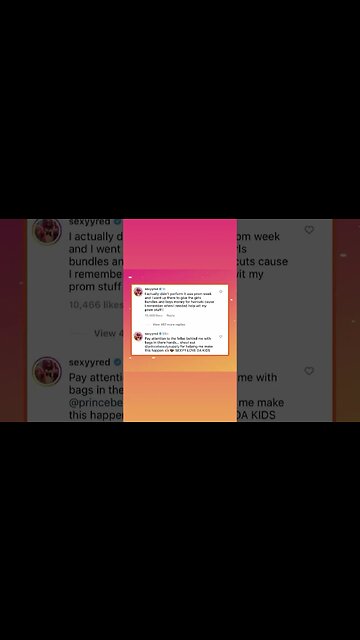 SexxyRed clears her name after people assumed she preformed for a high school!