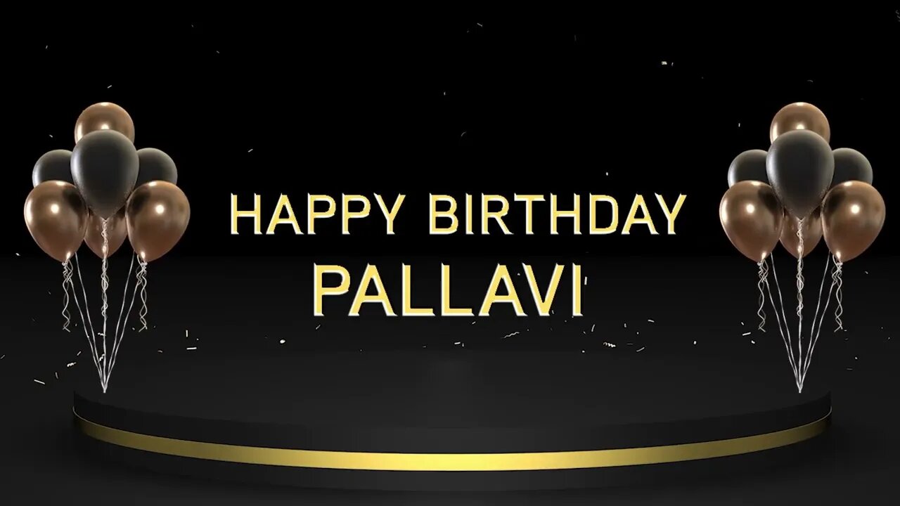 Wish you a very Happy Birthday Pallavi