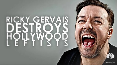 Ricky Gervais DESTROYS Hollywood Leftists