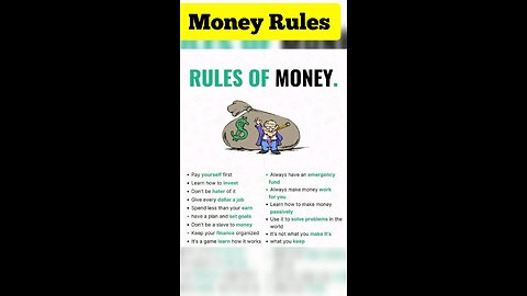 Rules of Money