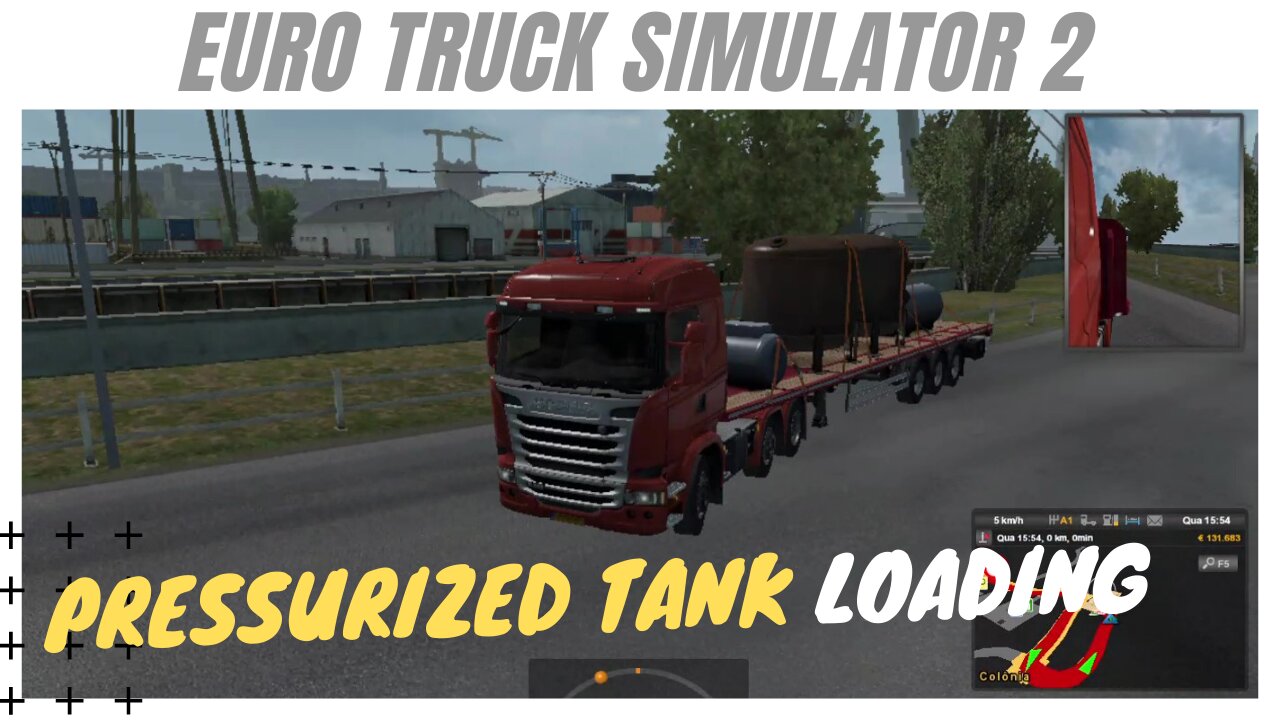 🚚PRESSURIZED TANK LOADING - FROM LUXEMBOURG TO COLONIA