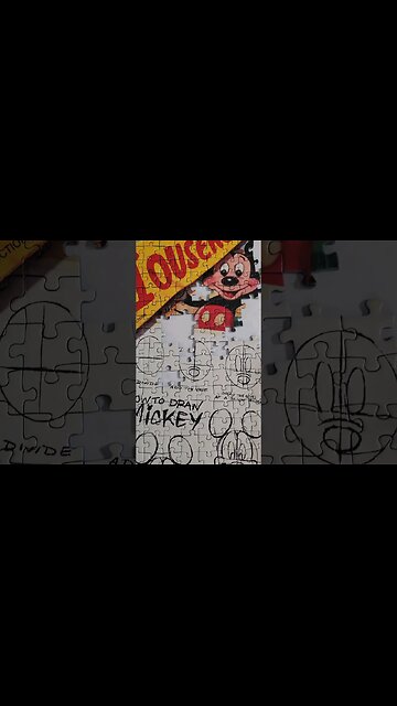 40,320 piece progress update on the 1960s section! #puzzle #mickeymouse #disney #shorts