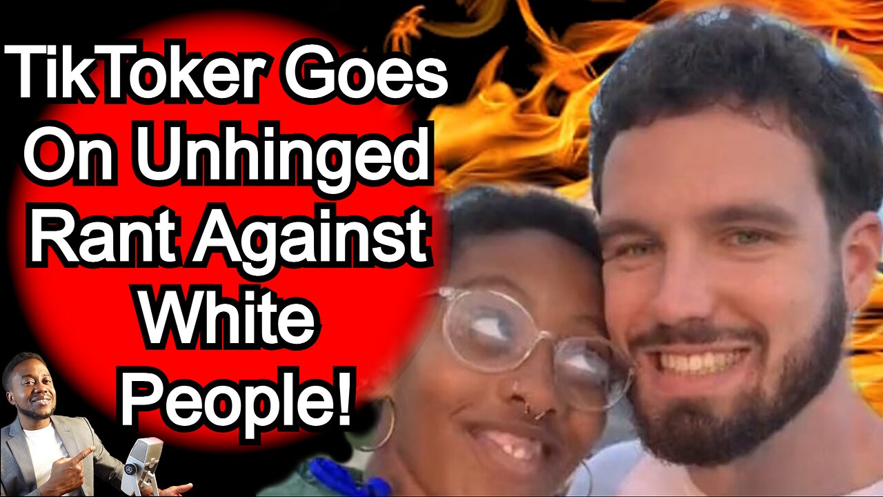 Black TikToker calls WHITE PEOPLE "Stinky", "Evil", and "Bleach Demons"! She Also Dates White Men!