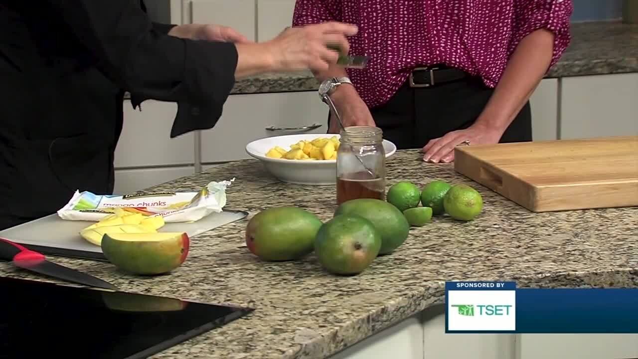 Shape Your Future Healthy Kitchen: How to cut, enjoy a mango