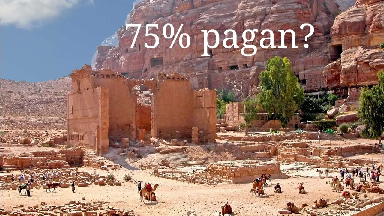 Petra: 75% pagan in the 7th century? Short answer: Nope.