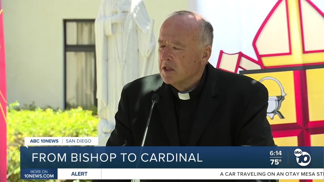 San Diego bishop prepares for his elevation to Cardinal in Rome