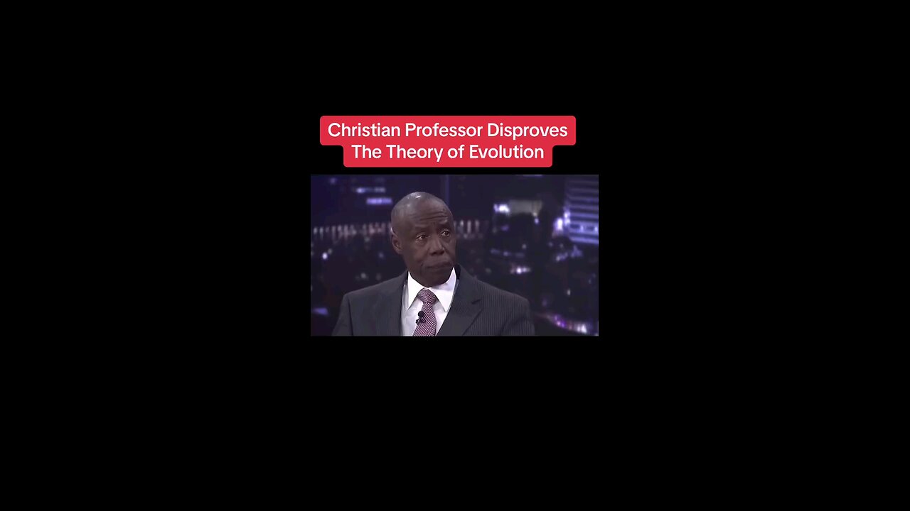 Christian Professor destroys evolution