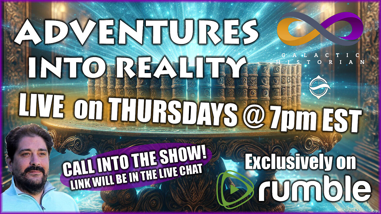 Adventures Into Reality - LIVE Call-In Show with Andrew Bartzis, the Galactic Historian! (4/11/24)