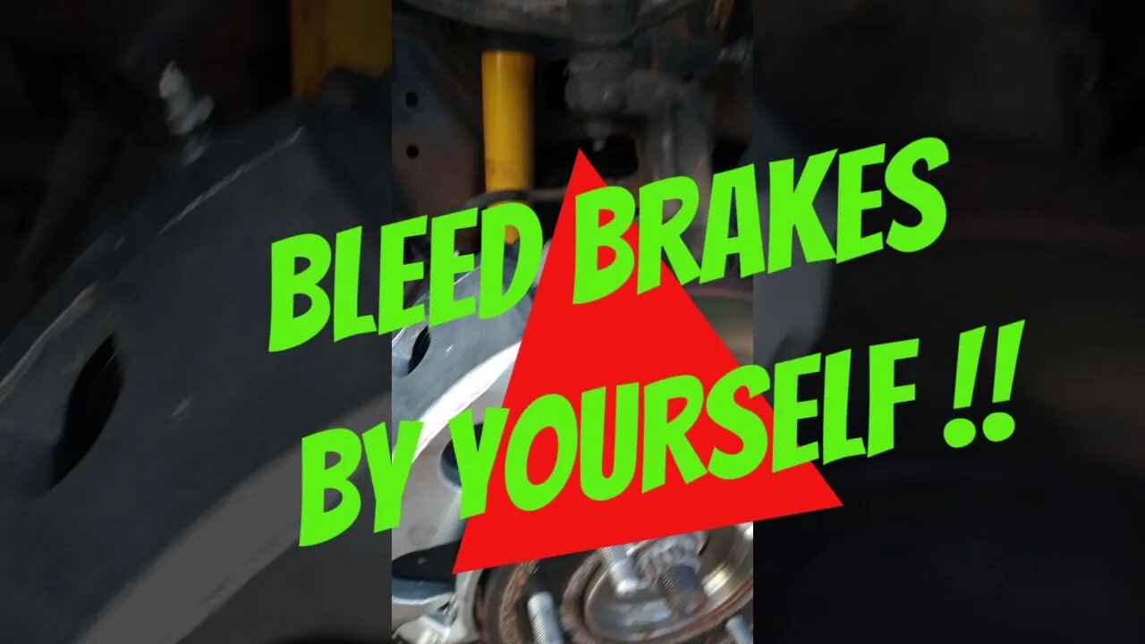 How to bleed brakes!!