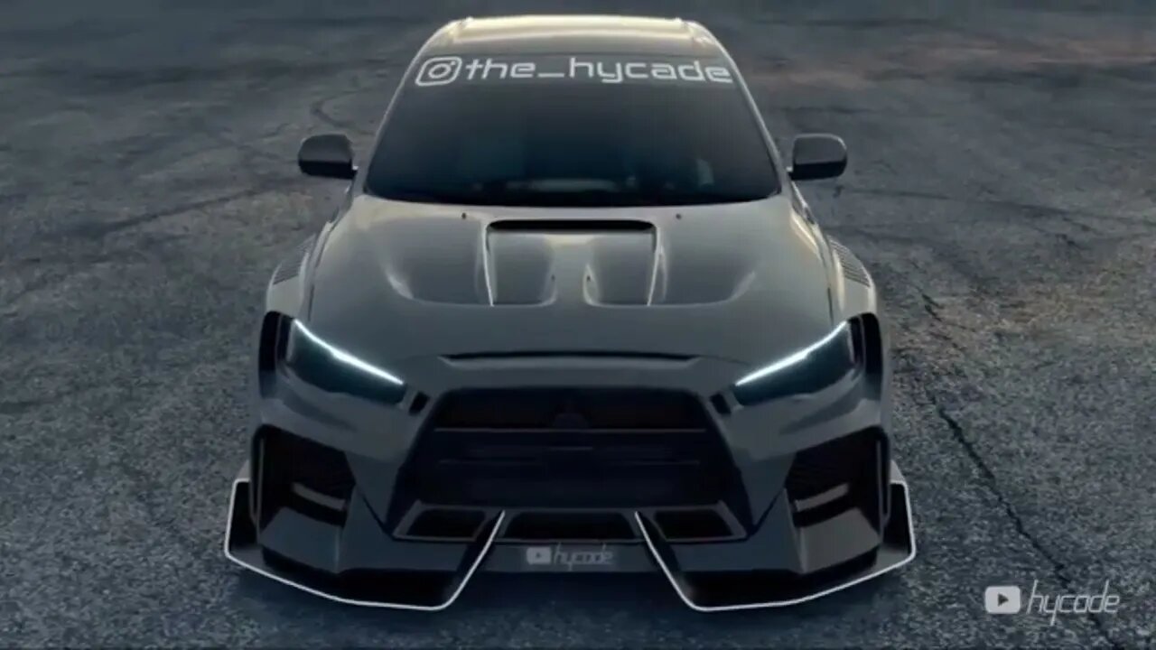 Lancer EVO X BodyKit Created by hycade (Ill Willa - 100 Lbs)