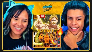 2 EM 1 - RAP DO ESCANOR | Tauz ft. VMZ & Aru | [React Rap Nerd] 🔥