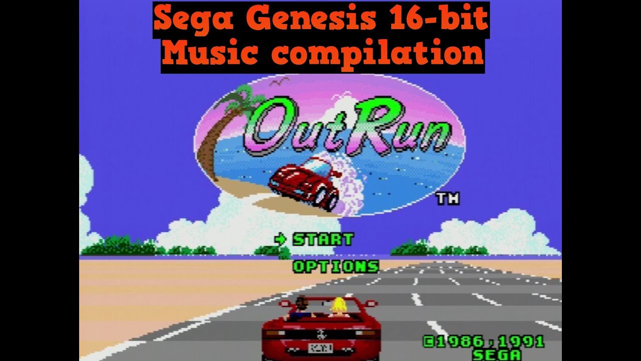 Sega Genesis/Megadrive Juke Box 16-bit music compilation