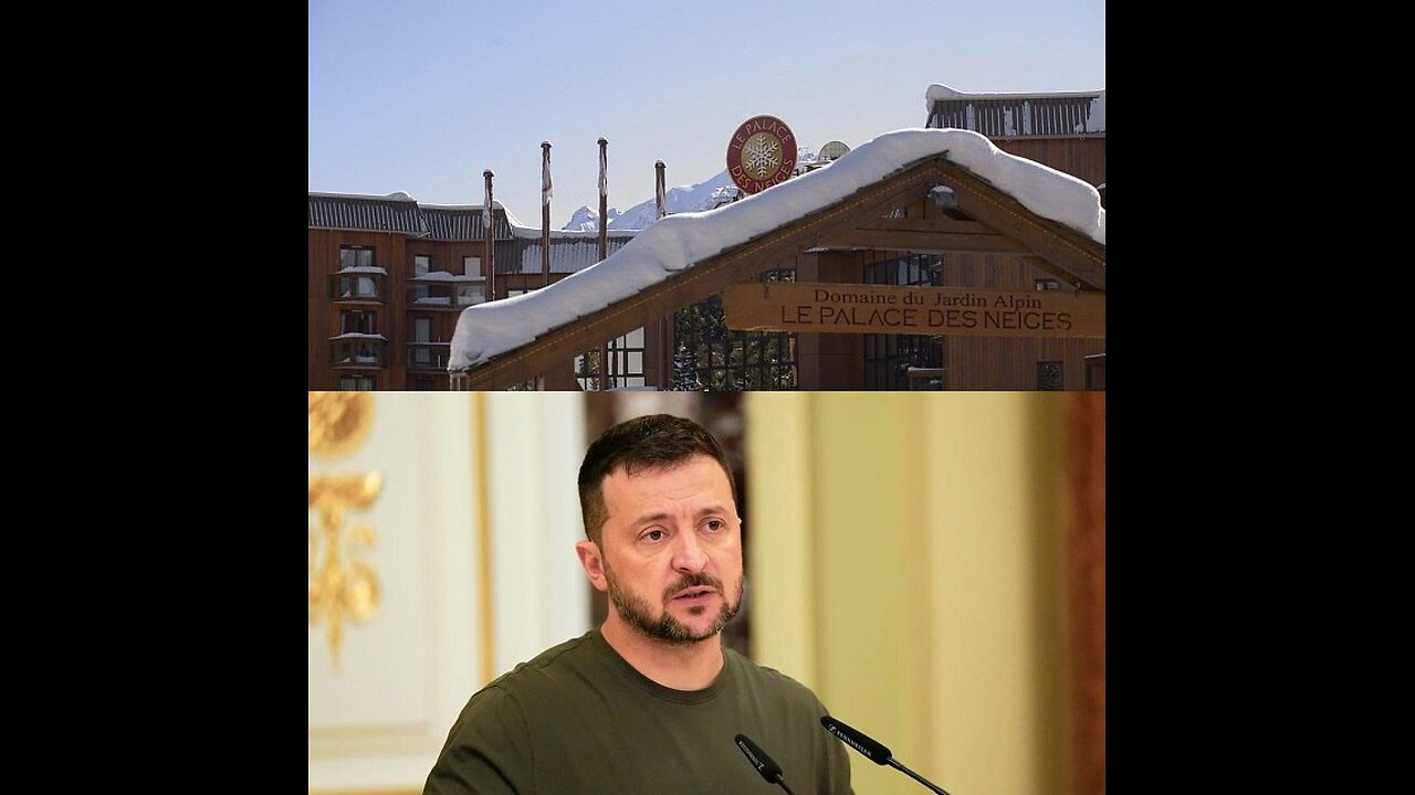 Zelensky bought a hotel in Courchevel for 88 million euros