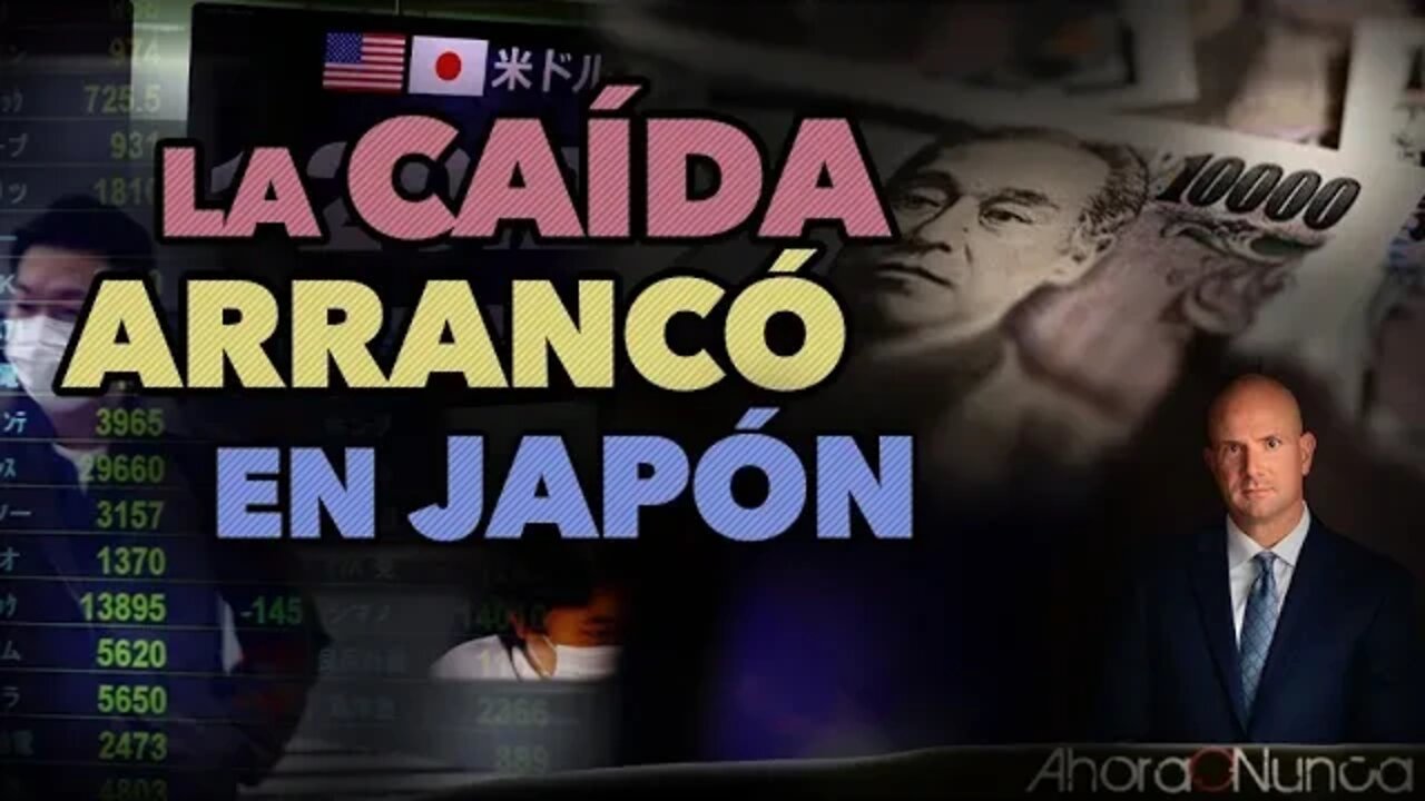 LA CAÍDA DEL SISTEMA ARRANCÓ EN JAPÓN | EL EURO Y EL YEN EN PICADA LIBRE | Con Luke Gromen