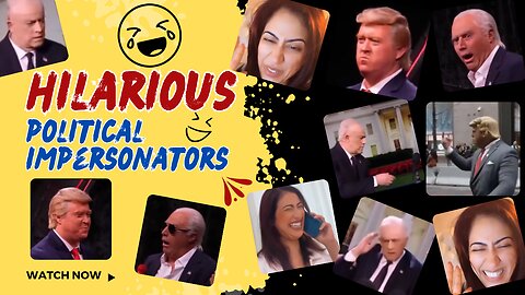 Hilarious Political impersonators - Trump, Kamala and Biden