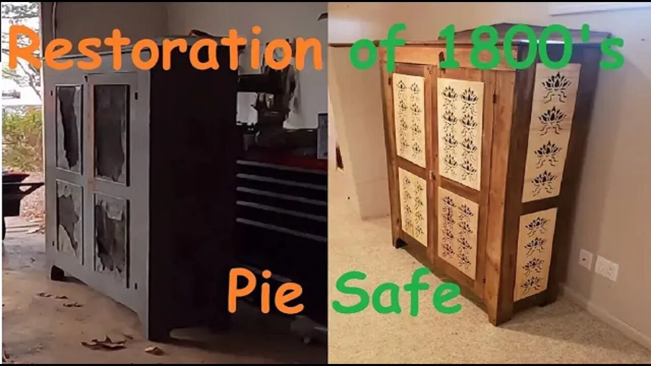 Restoring a Pie Safe: A Mesmerizing 20-Hour Journey